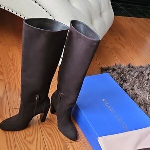 Stuart Weitzman Women's Brown Knee-High Boots